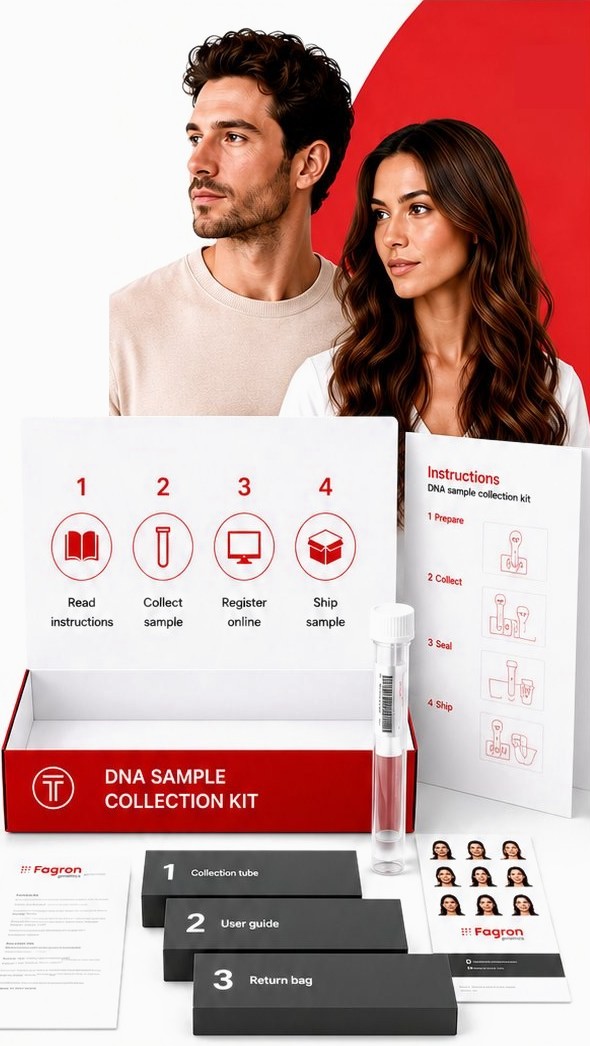 TrichoTest pāris un DNS parauga savākšanas komplekts